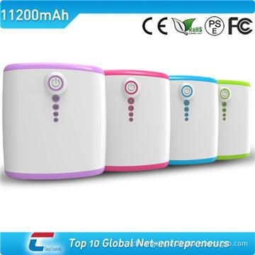 Mobile phone emergency portable charger with dual usb interface